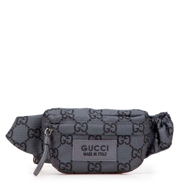 Gucci Nylon Gray Crossbody Bags